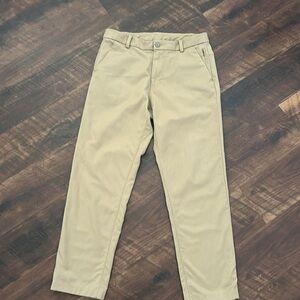 Lululemon Commission Pant Classic Warpstreme Khaki Size 30